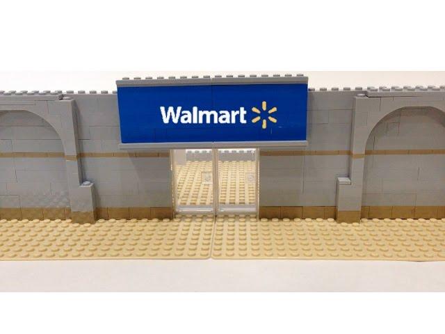 Lego Walmart Update 1 - Custom Lego Modular Building