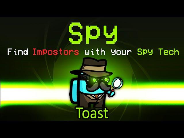 Among Us but with the NEW SPY role... (custom mod)