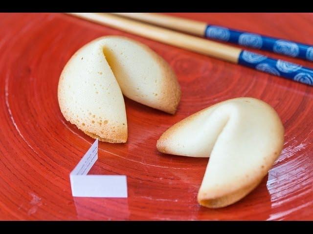 Homemade Fortune Cookies Recipe for Chinese New Year!