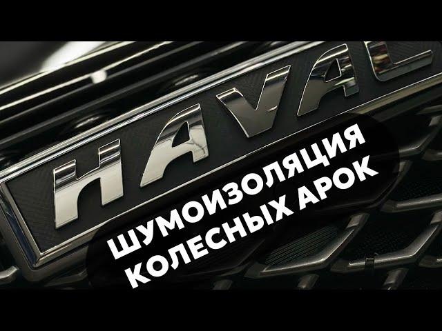 ШУМОИЗОЛЯЦИЯ КОЛЕСНЫХ АРОК СНАРУЖИ НА HAVAL H6 | LEO INSTALL