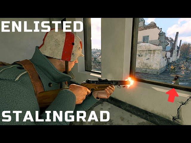 Enlisted gameplay: Battle of Stalingrad - Univermag South | Энлистед, енлистед: Универмаг Юг