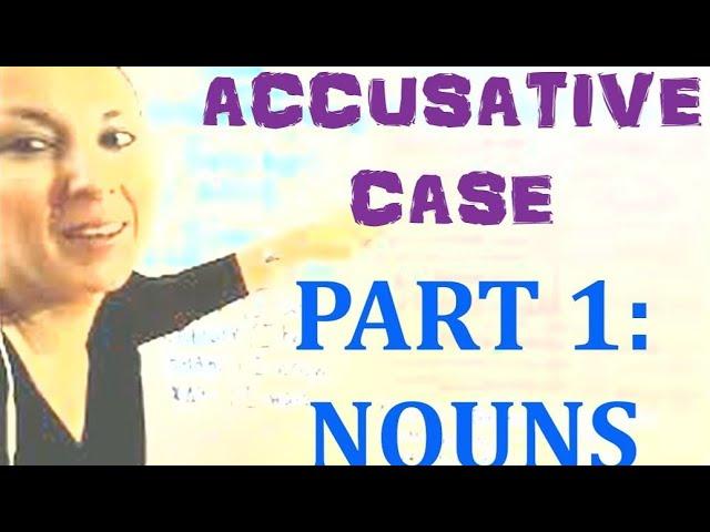 Learn Russian: Accusative Case - I watch (what?) I know (who?)