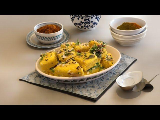 Khaman Dhokla recipe | How to Make Soft and Spongy Gujarati Khaman Dhokla at home