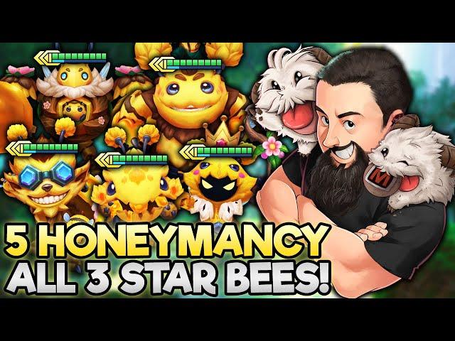 5 Honeymancy - Not the BEES!! | TFT Magic & Mayhem | Teamfight Tactics