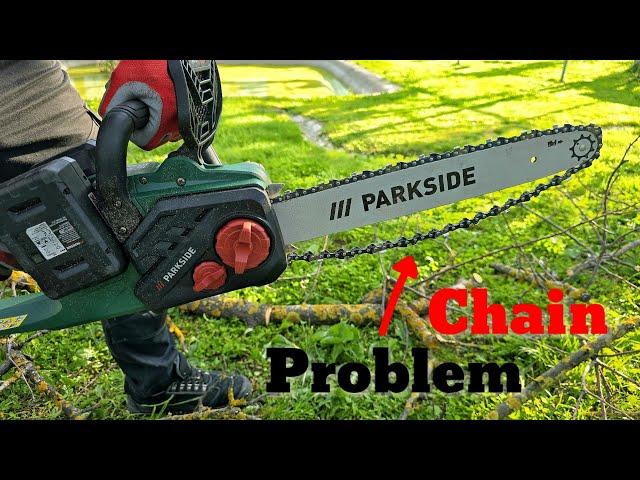 PARKSIDE Chain Problem on 40V Brushless Chainsaw PKSA 40Li-B2