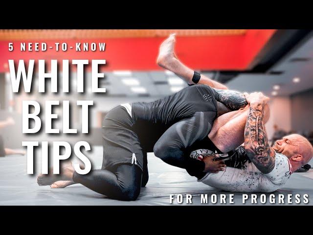 5 white belt tips for better Jiu Jitsu