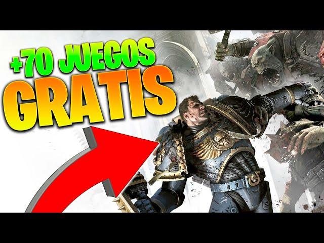 ¡MÁS de 70 JUEGOS GRATIS para RECLAMAR AHORA MISMO! STEAM, EPIC GAMES GRATIS & ¿NUEVO GOD OF WAR?