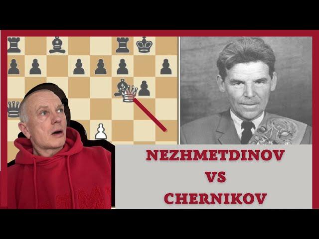 The Greatest Queen Sacrifice in Chess History | Nezhmetdinov vs Chernikov (1962)