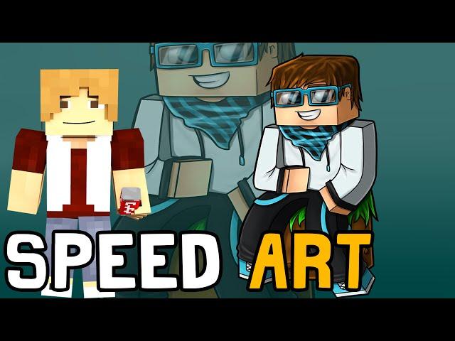 Minecraft Speed Art - MrLololoshka