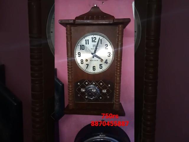 SOLD--MAJESTIC BIM BAM Winding Pendulum Clock