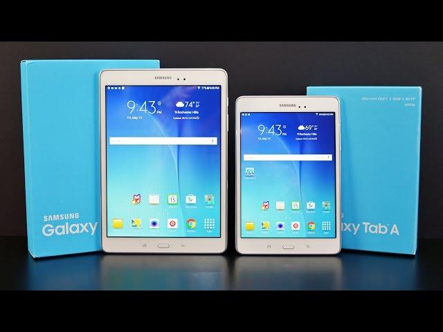 Samsung Galaxy Tab A 8.0" vs 9.7": Review