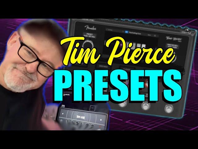 Fender Tone Master Pro - Let's Check Out The NEW Tim Pierce Presets!