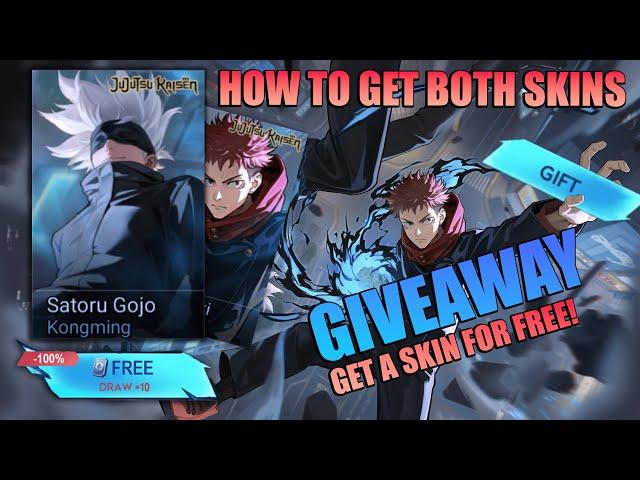 HOW MUCH TO GET BOTH JUJUTSU KAISEN SKINS | GET ONE FOR FREE | GIVEAWAY | Honor of Kings