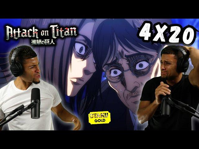 "Memories of The Future" | Attack On Titan 4x20 REACTION!!