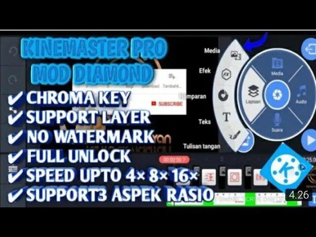 KineMaster Diamond PRO speed || 2019 key