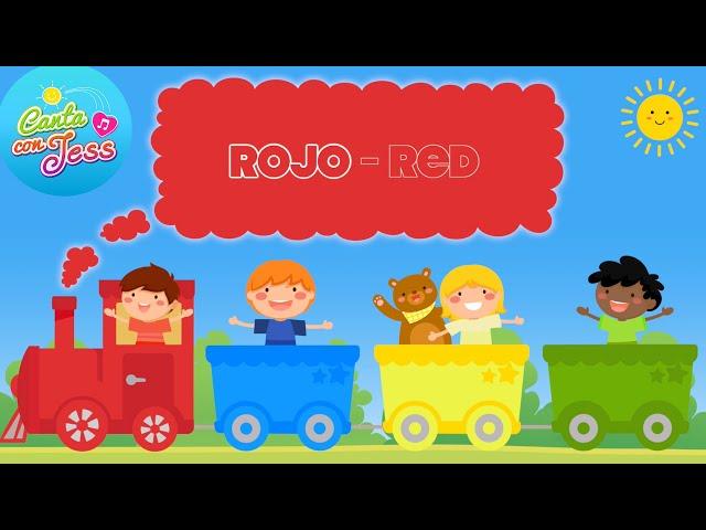 Learn the Colors in Spanish | Colors Song for Kids - Canción de Los Colores