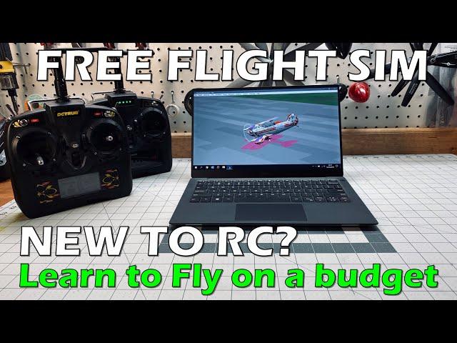 FREE Radio Control Plane Flight Simulator - Learn to Fly RC Airplanes on a Budget