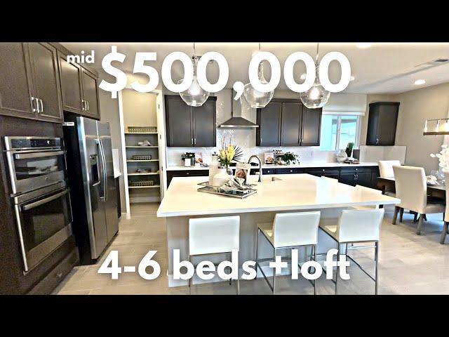 Brand New Las Vegas house for sale mid $500k | 4-6 beds with a loft