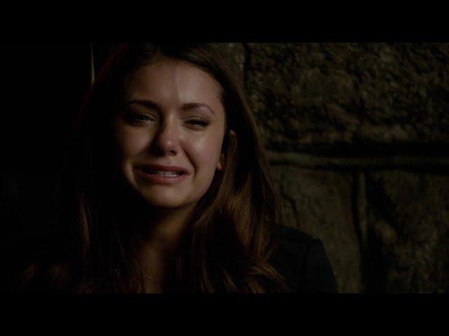 The Vampire Diaries 5x22 Damon's Death, Goodbye to Elena