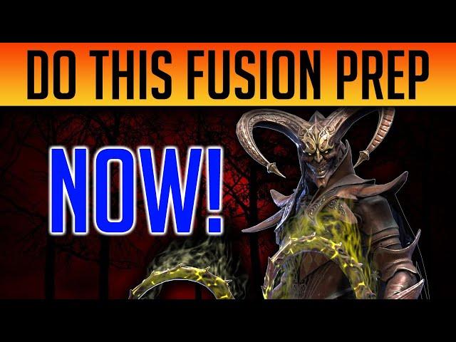 START FUSION PREP TODAY! Follow these tips! | Raid: Shadow Legends