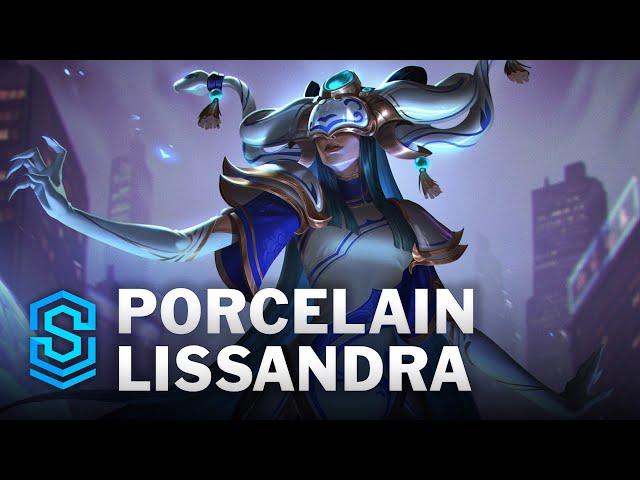 Porcelain Lissandra Skin Spotlight - League of Legends