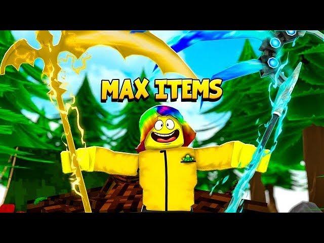 I used a MAX ITEM GAMEPASS and I Couldn't believe how STRONG I got.. (Roblox Treasure Quest)