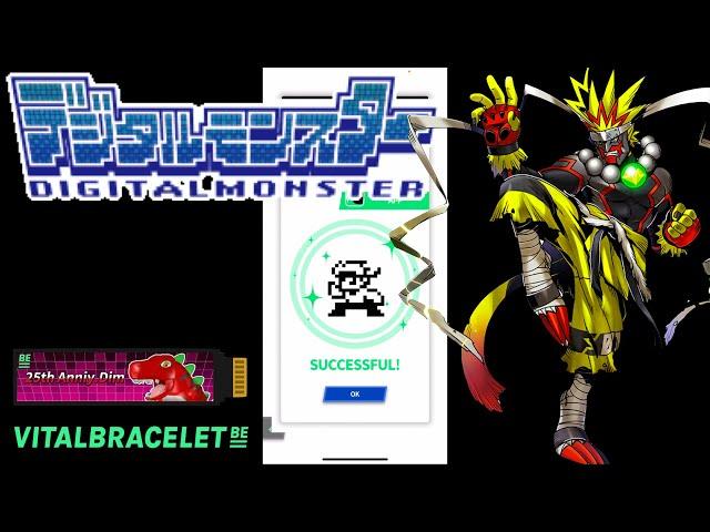 DIGIMON Vital Bracelet BE - BOUTMON || Digital Monster 25th Anniversary DiM Log #15