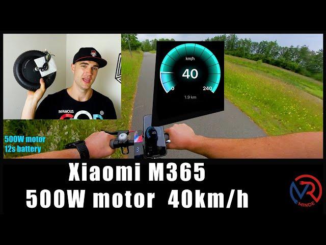 Xiaomi m365 first look at the 500W motor (Monorim ?)