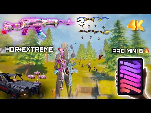 iPad mini 6 HRD+Extreme Graphics /  IOS 17.7 Pubg Test 2024!