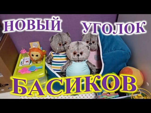 ОБЗОР НОВОГО УГОЛКА БАСИКОВ!