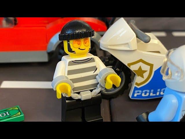 Лего 60392 (Полицейская погоня на мотоцикле) / Lego 60392 (Police Bike Car Chase)