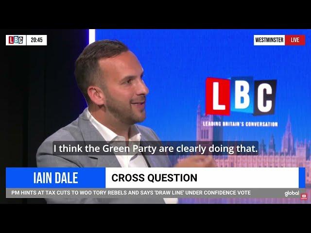 Zack Polanski, candidate for Deputy Leader of the Green Party, on Proportional Representation - LBC.