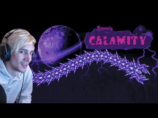 xQc plays Terraria Calamity Mod | Part 1 (with chat)