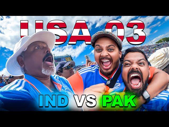 INDIA VS PAKISTAN IN NEW YORK EXPERIENCE  | VLOG 03