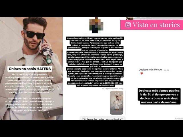 LLUVIA DE CRÍTICAS A PELAYO DÍAZ DESPUÉS DE MACHACAR Y REÍRSE DE UNA CHICA QUE CRITICÓ UN LOOK SUYO