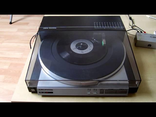 Grundig PS 30 linear tracking turntable (re-badged Technics SL-3)