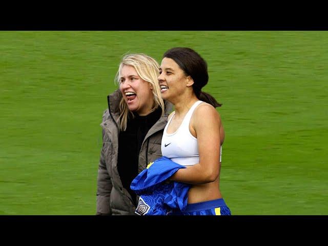 Crazy Goal Celebrations by Sam Kerr!