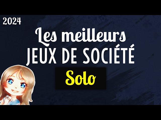 TOP 10 des MEILLEURS jeux SOLO