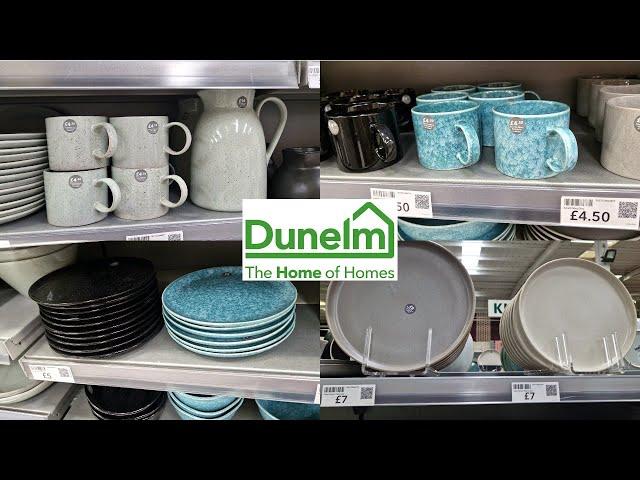 Dunelm Store New Arrival Mugs /Plates/Jug Come & Shop With Me At Dunelm Store 2024 September