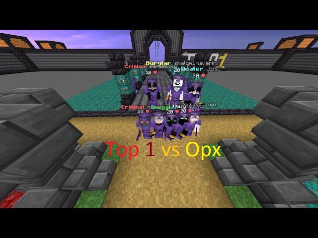 After a long time, War (Top 1 vs Opx) || Prison ||