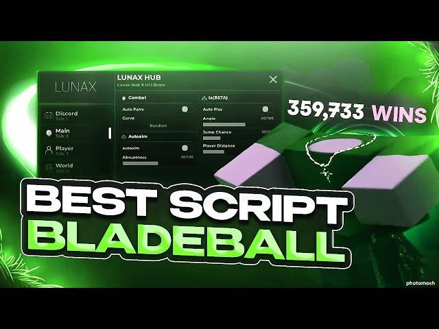 [NEW] BLADE BALL SCRIPT - LUNAX HUB | OP AUTOPARRY, VISUALS, MORE | SOLARA SUPPORT | PASTEBIN 2024