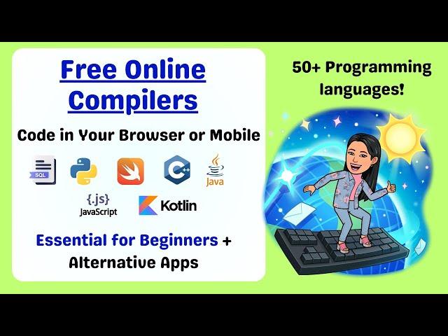 FREE ONLINE COMPILERS IN TAMIL | HOW TO RUN PROGRAMS ONLINE ? BEST ONLINE COMPILERS