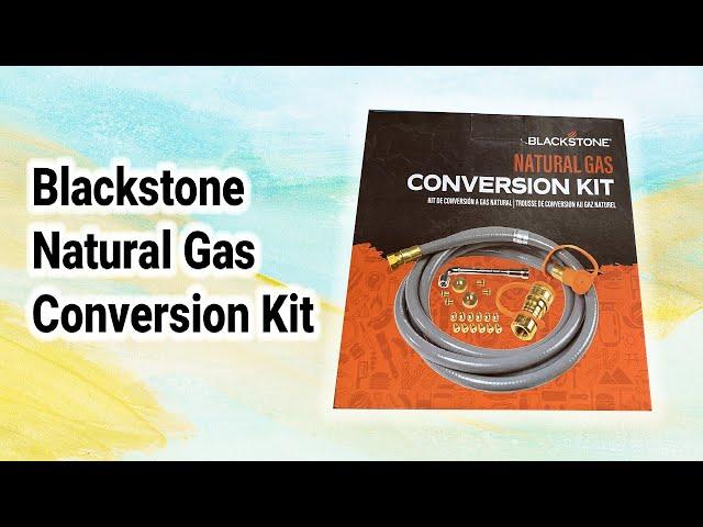 Unboxing Blackstone Natural Gas Conversion Kit | gracieshotstuff