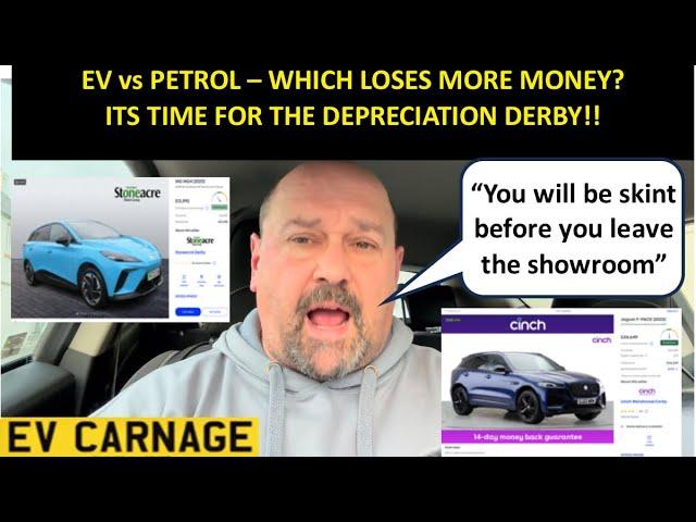 EV vs PETROL - WHAT DEPRECIATES QUICKER?? I’VE GOT THE ANSWER AND ITS EXACTLY WHAT YOU THINK!!