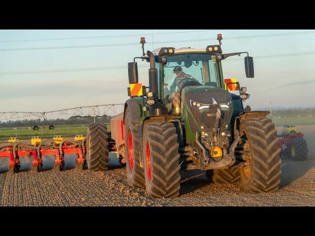 Planting Maize w/ Fendt 933 & Vaderstad Tempo