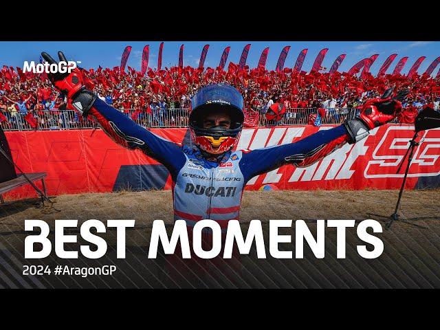 Best MotoGP™ Moments  | 2024 #AragonGP 