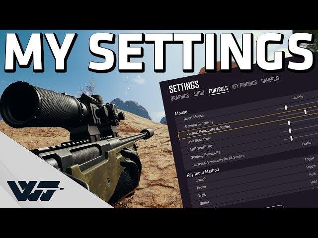 MY PUBG SETTINGS - Showing and explaining all my settings