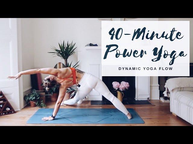 40-MINUTE POWER YOGA | Intermediate Level | CAT MEFFAN