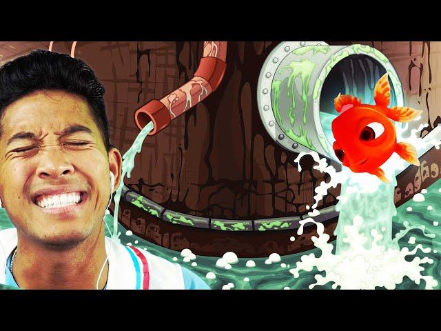 ESCAPE THE SEWERS! MarMar's I am Fish FULL Gameplay!