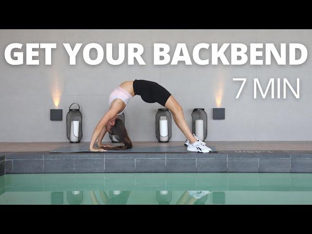 7 MIN BACKBEND STRETCH | Stretches to Increase Back Flexibility | Daniela Suarez